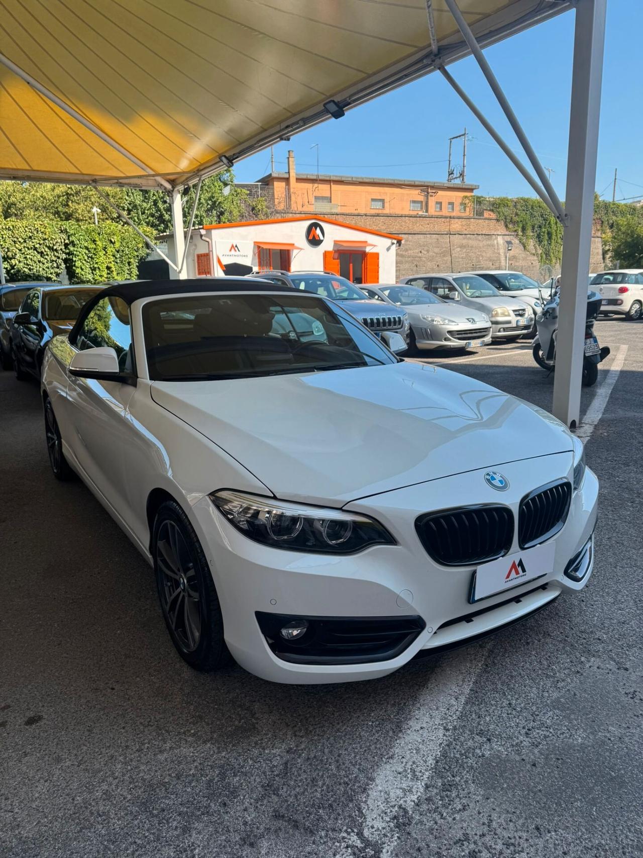 BMW 220I SPORT CABRIO **PREZZO REALE**
