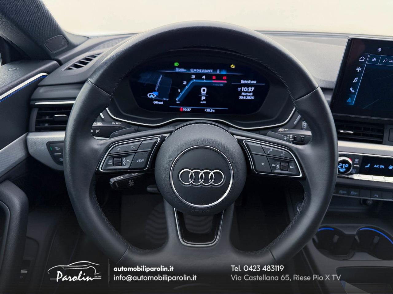 Audi A5 Sportback 40 2.0 tdi mhev S-Line edition S-tronic Black pack-Telecamera-B&O
