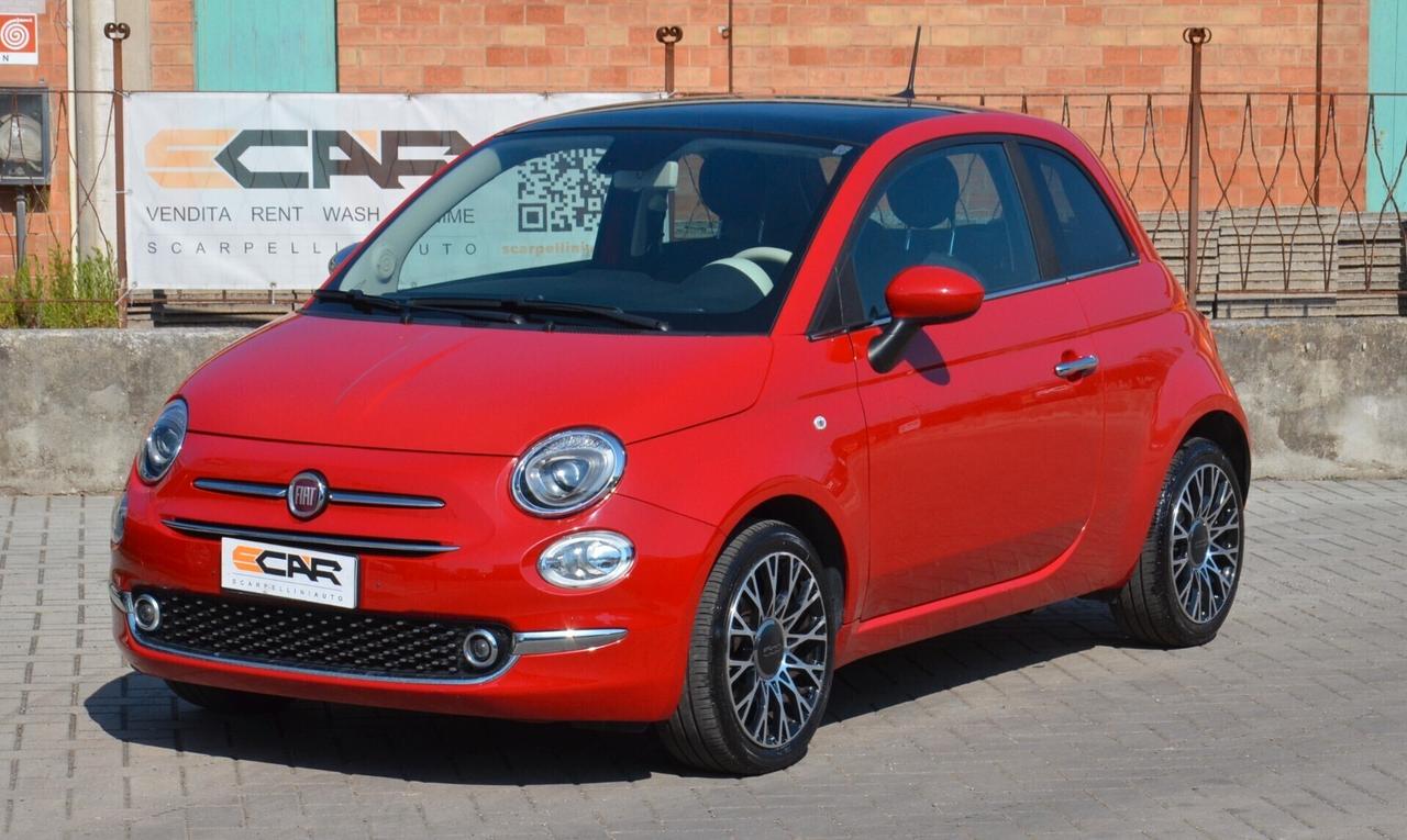 Fiat 500 1.0 Hybrid Red