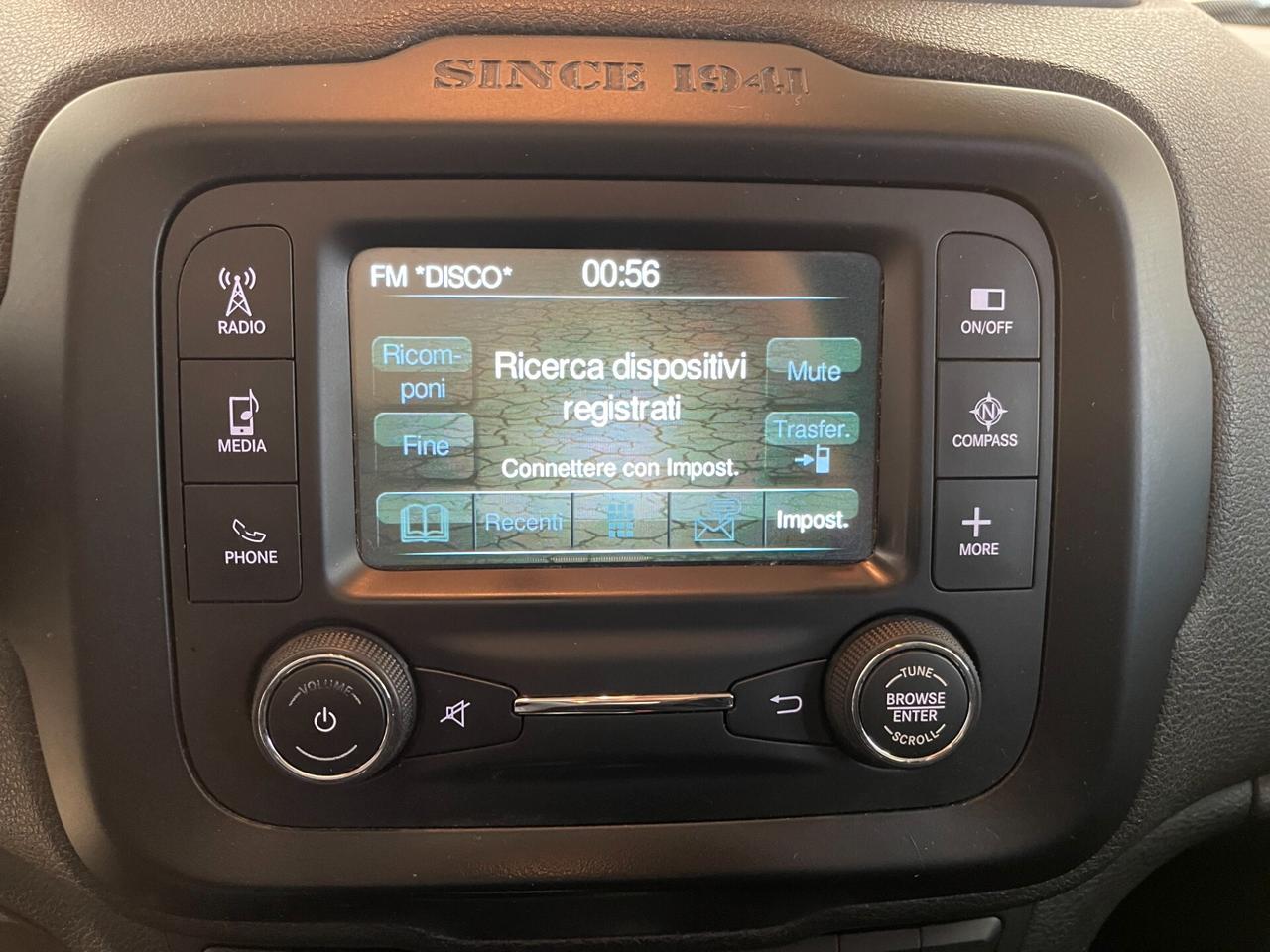 Jeep Renegade Sport 2.0 mjt 4wd 120cv-Ok Neopatent-LEGGI SOTTO