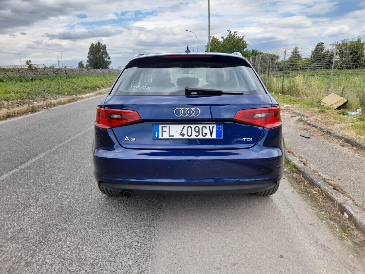 Audi A3 SPB 1.6 TDI diesel S tronic Attraction Nuo