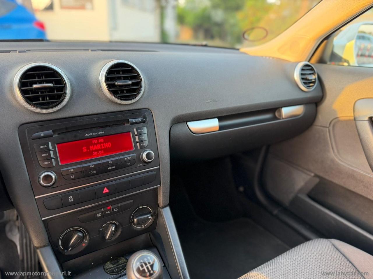 AUDI A3 1.6 TDI 90 CV CR FAP Ambiente
