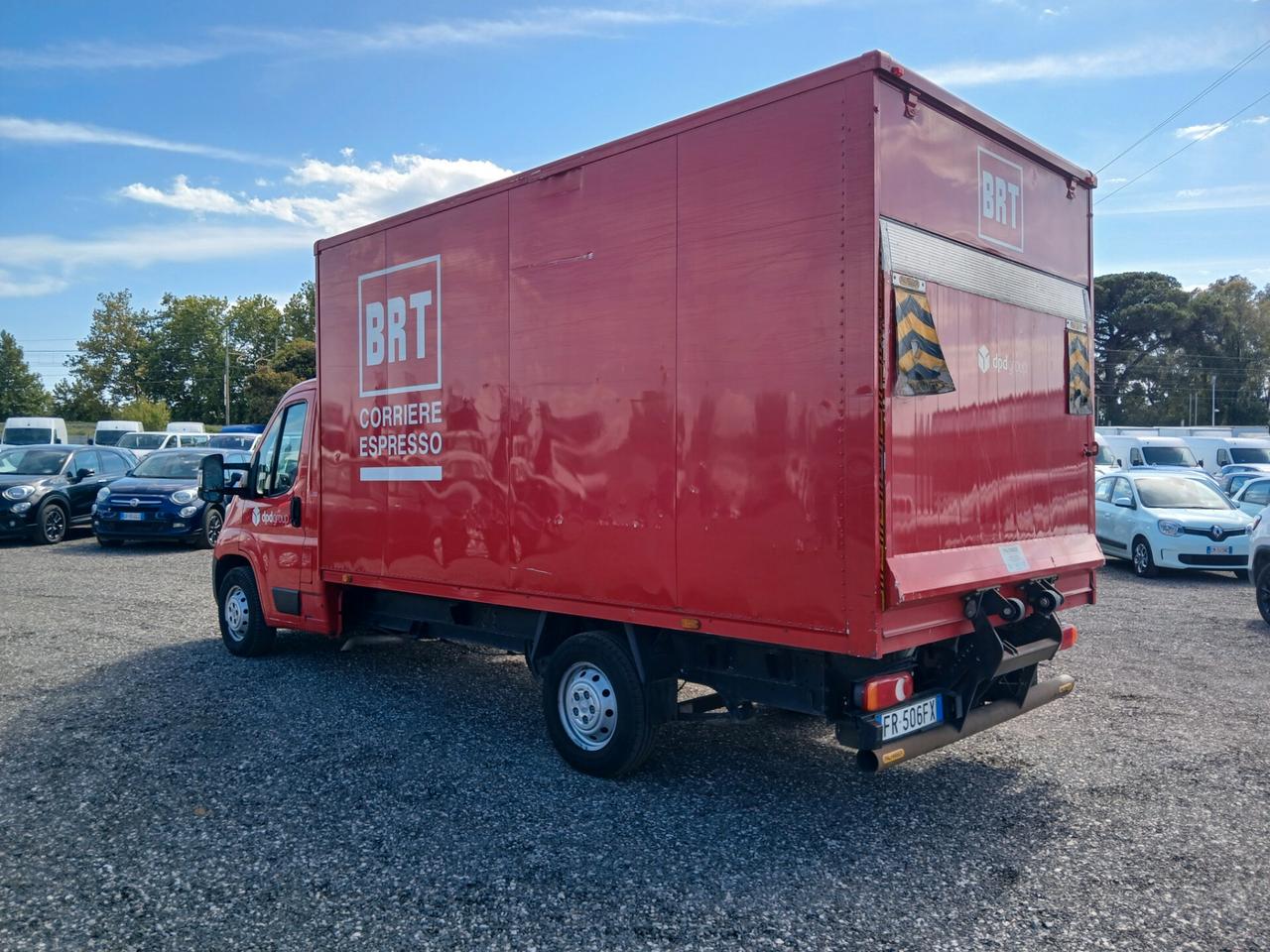 Citroen Jumper 35 160 furgone in lega + sponda montacarichi