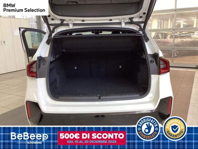 BMW X1 SDRIVE18D MSPORT AUTO