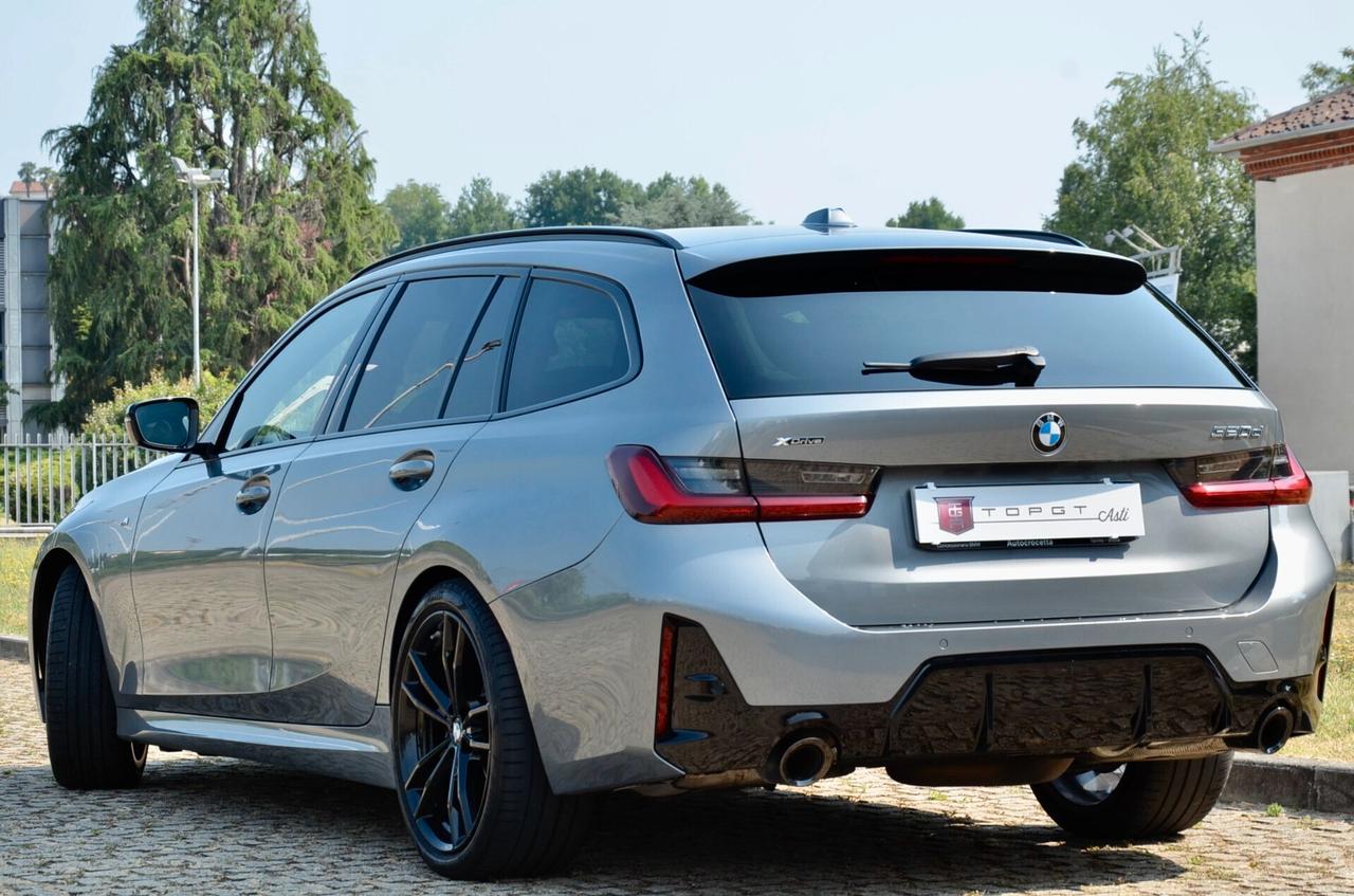 BMW 320d TOURING MILD HYBRID 48V XDRIVE MSPORT 190cv AUTO, GARANZIA BMW FINO AL 2/2028, UNICOPROPRIETARIO, EURO 6D, UFF ITALIANA, SERVICE BMW, PERMUTE