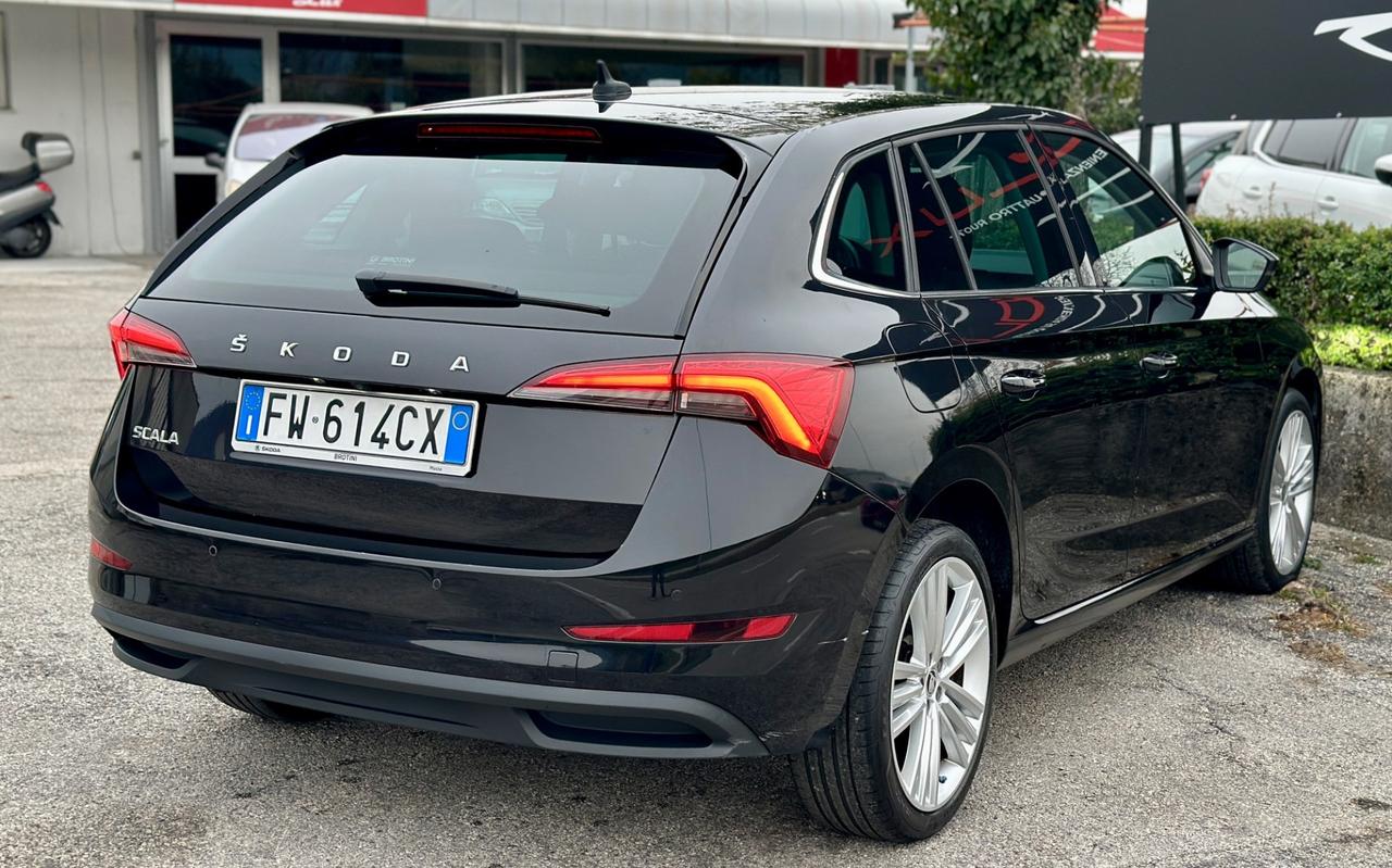 SKODA SCALA 1.6 TDI SCR DSG Style 2019 IMPECCABILE OK NEOPATENTATO