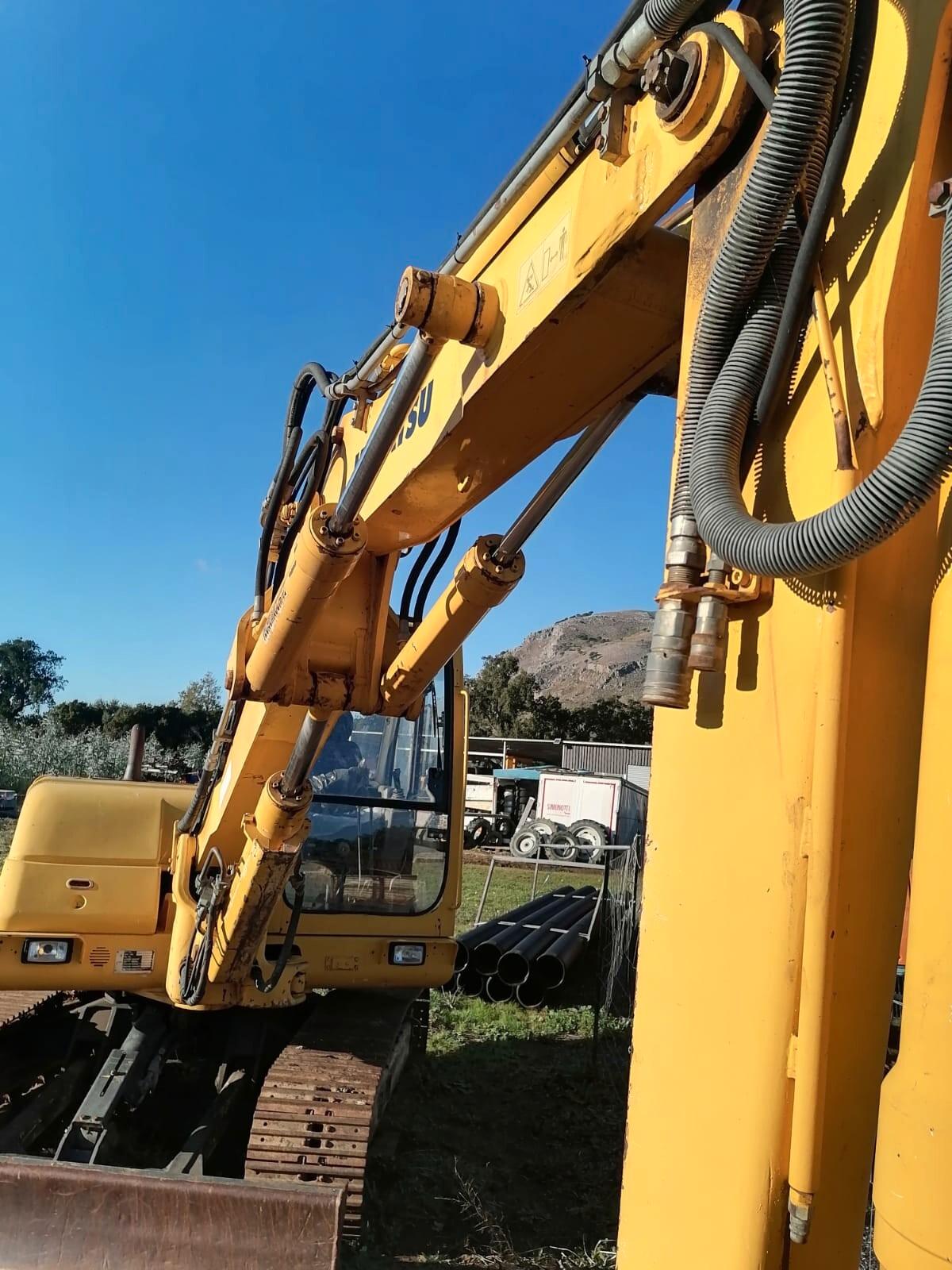 Escavatore Usato Komatsu PC95 Utility (91 Quintali)