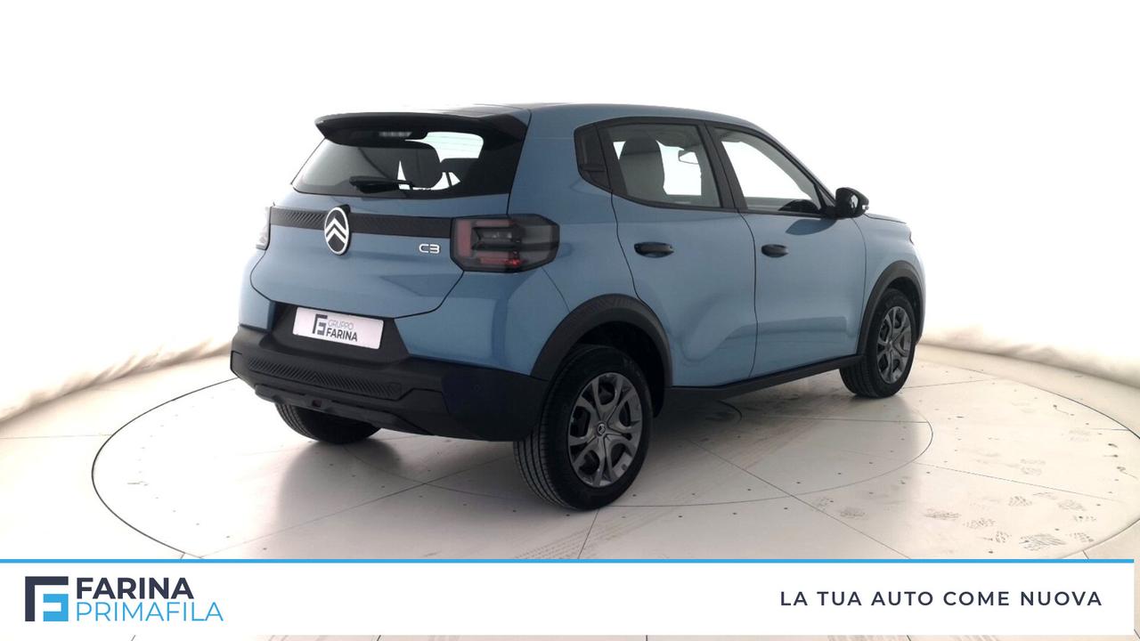 CITROEN Nuova C3 PureTech 100 S&S - YOU