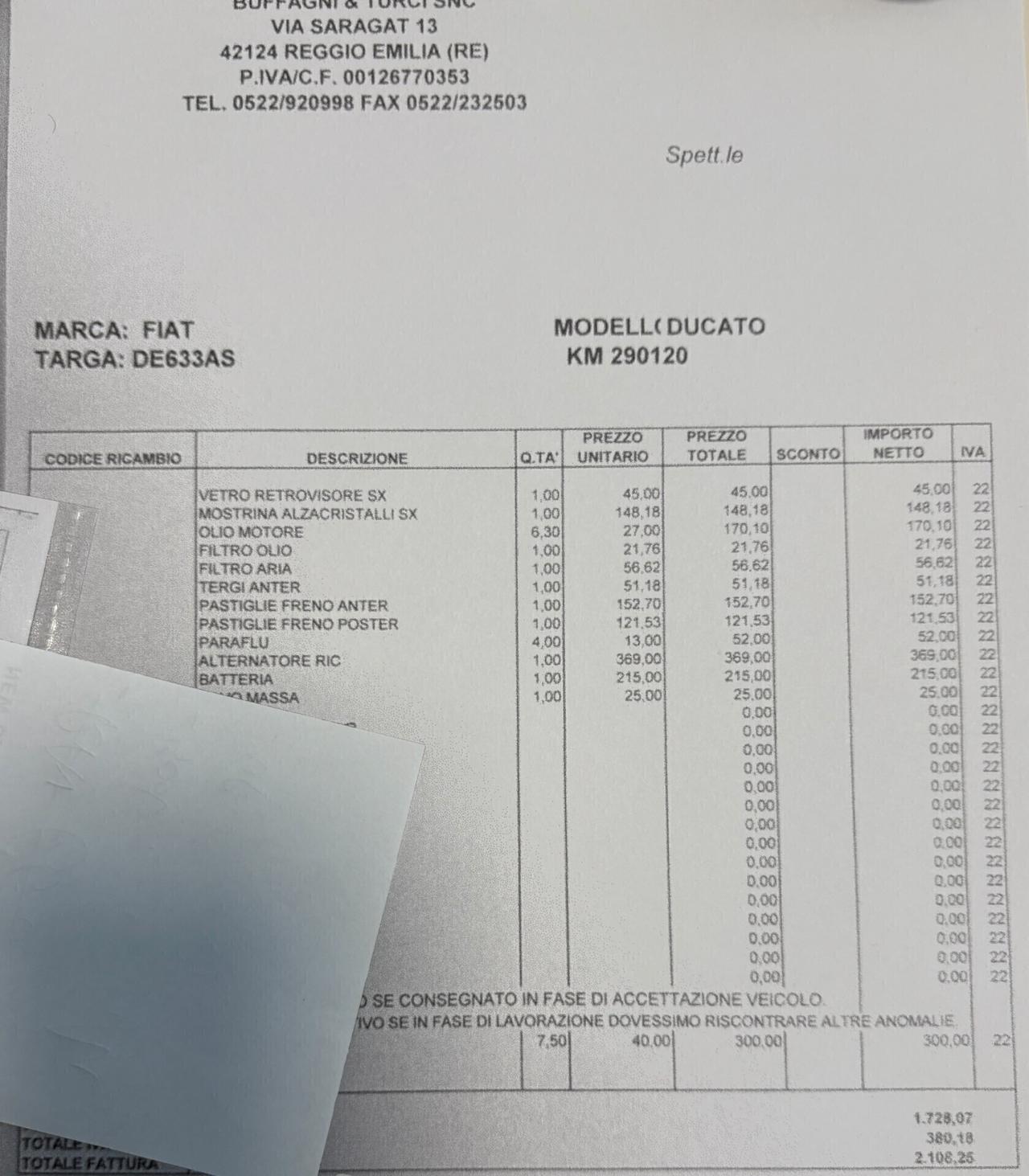 Fiat Ducato 30 2.2 MJT Panorama-Unico Proprietario