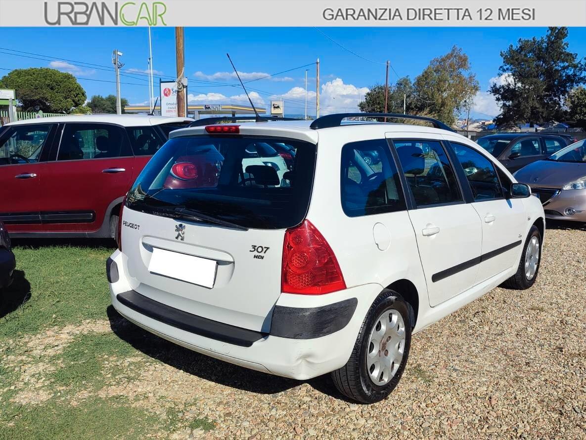 PEUGEOT 307 SW 1.6 HDI 90cv - GARANZIA