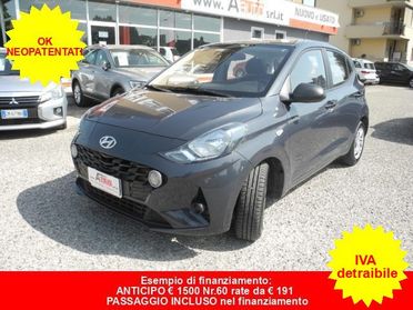 HYUNDAI i10 1.0 MPI Advanced 5p. -OK NEOPATENTATI- "80000 Km"