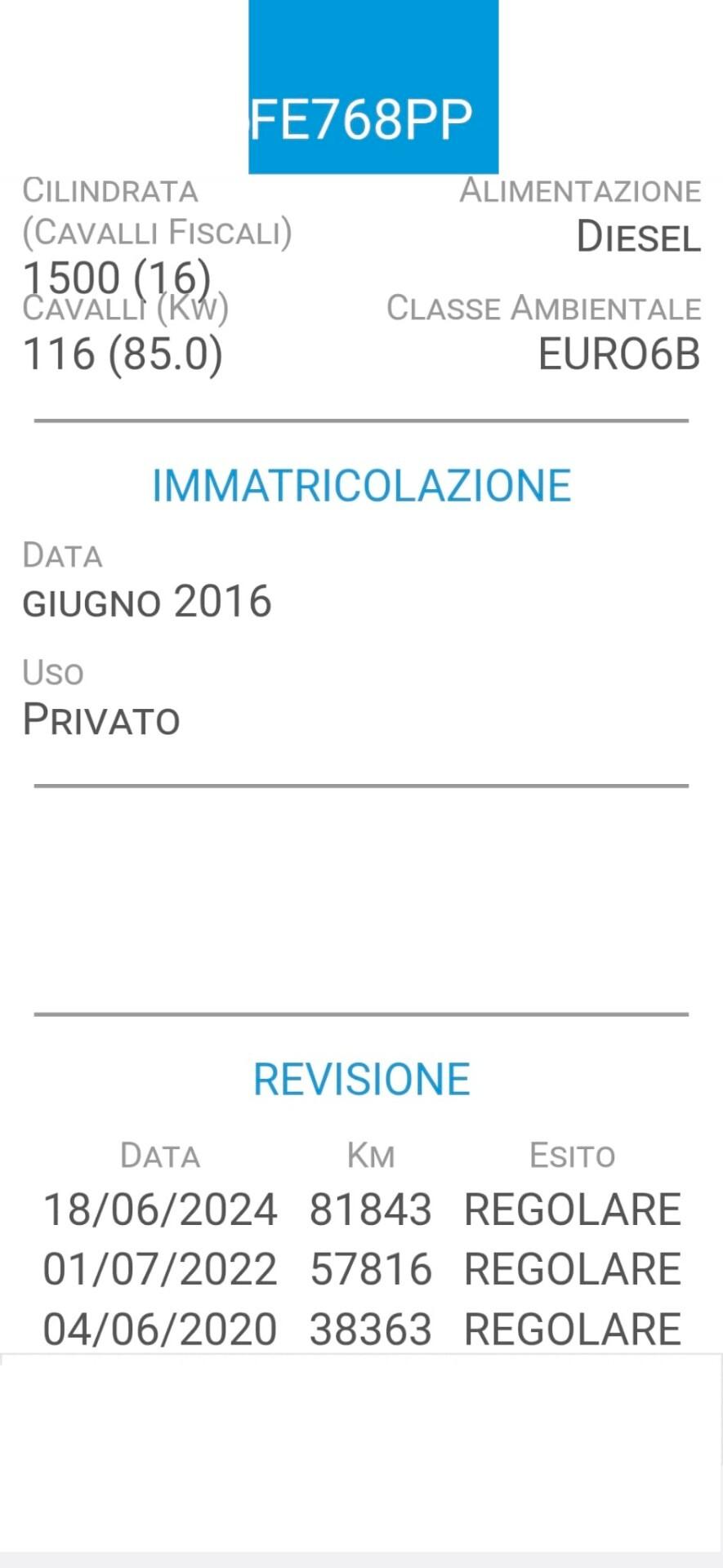 BMW 216D ACTIVE TOURER-NAVI-EURO 6B-FOTO 3 REVISIONI