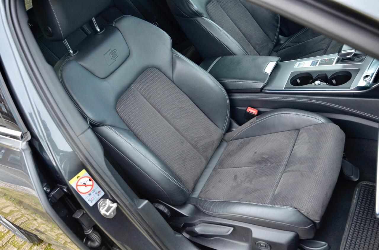 AUDI A6 AVANT 50 3.0 TDI MHEV S-LINE INT+EXT 286cv TIPTRONIC, UNICOPROPRIETARIO, UFF ITALIANA, ASSE POST, MATRIX, 21", PERMUTE