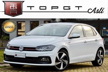 VOLKSWAGEN POLO GTI 5p 2.0 TSI 200cv DSG, SERVICE VW, EURO 6D, FARI LED, RETROCAMERA, APPLE ANDROID, 17", PERMUTE