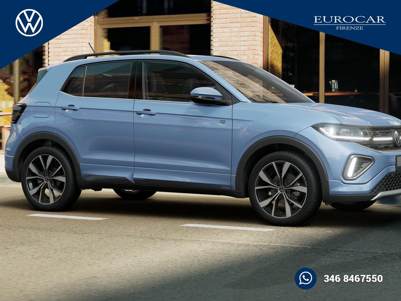 Volkswagen T-Cross 1.0 tsi r-line plus 115cv dsg