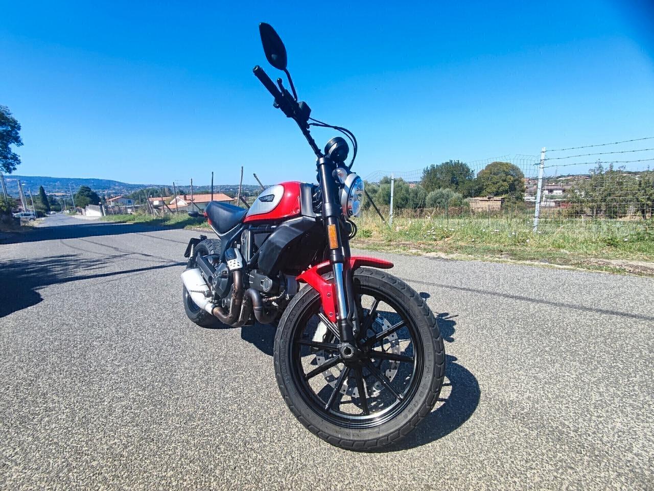 Ducati Scrambler icon red