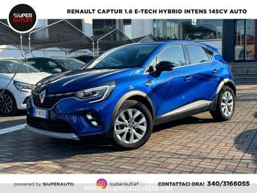 Renault Captur 1.6 E-TECH Hybrid Intens Auto 1.6 E-Tech hybrid Intens 145cv auto