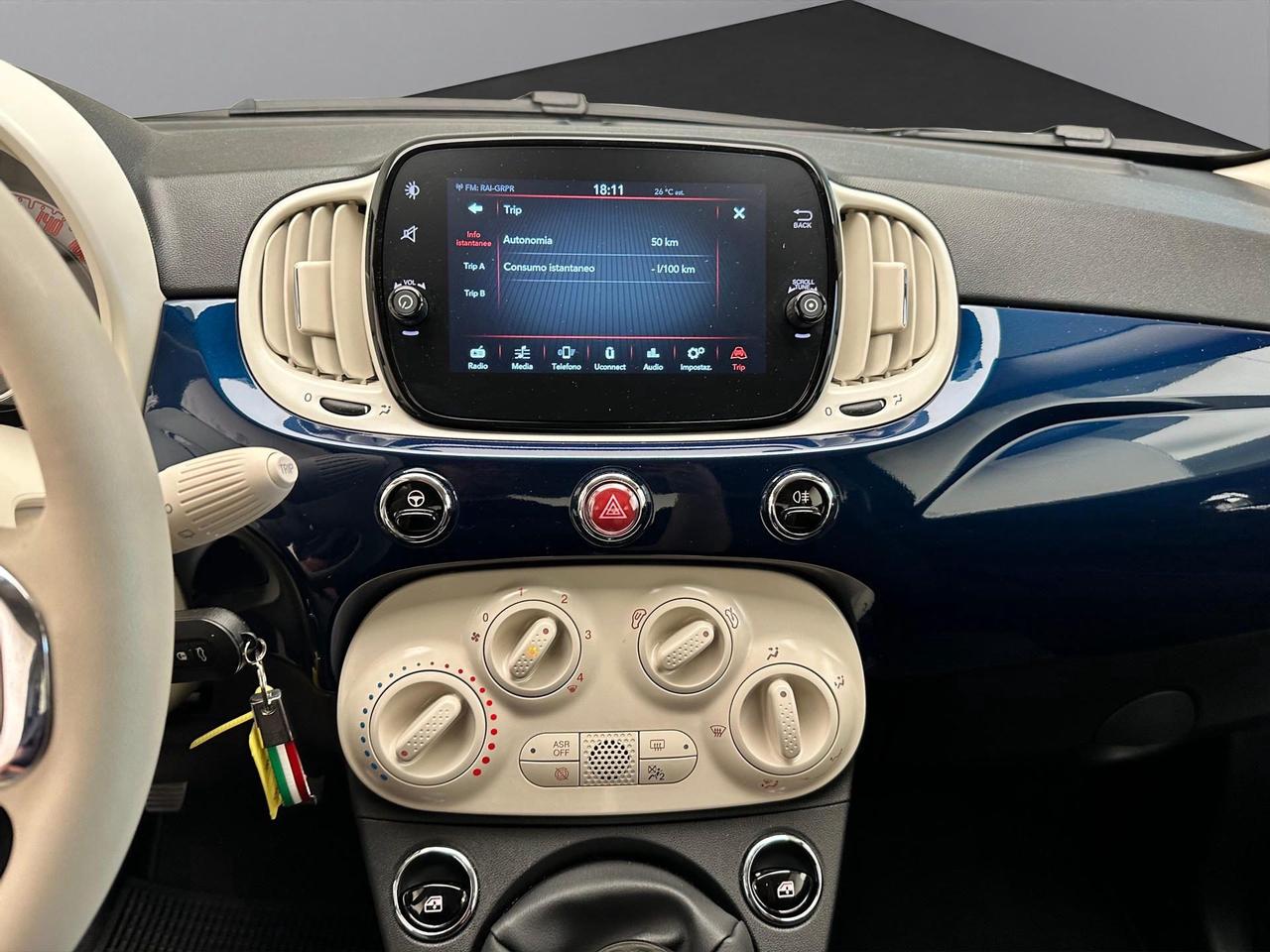 Fiat 500 1.0 hybrid Cult 70cv