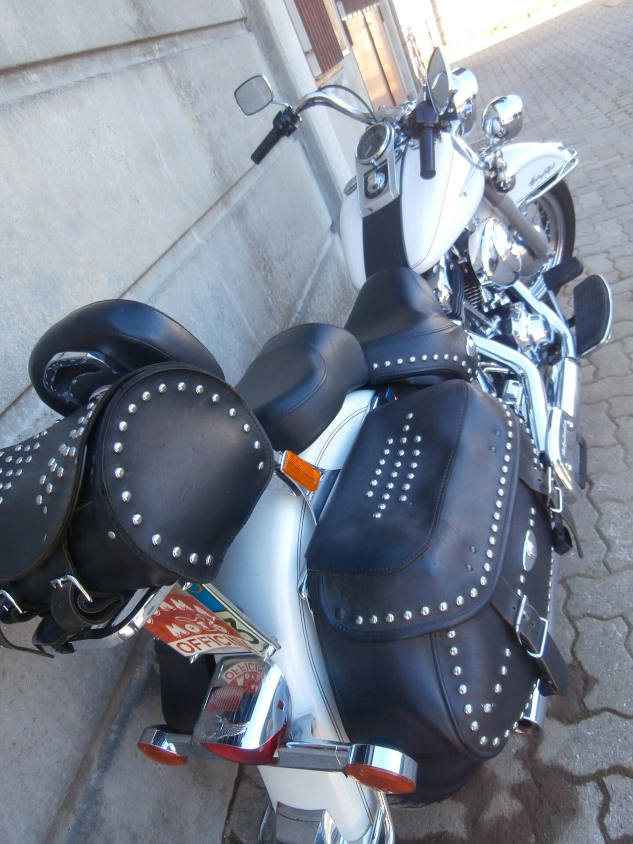 Harley-davidson 1450 Heritage Softail Classic del 2000 compreso trapasso, tagliando, garanzia