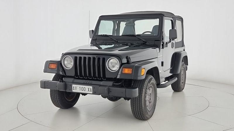 Jeep Wrangler 4.0 cat gancio di traino + Hard Top