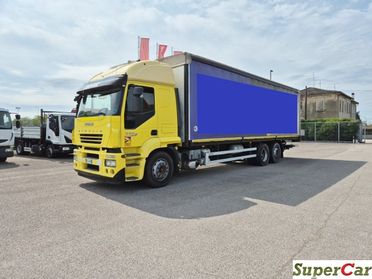 IVECO STRALIS 260S33 centina m 9,60 e sponda caricatrice