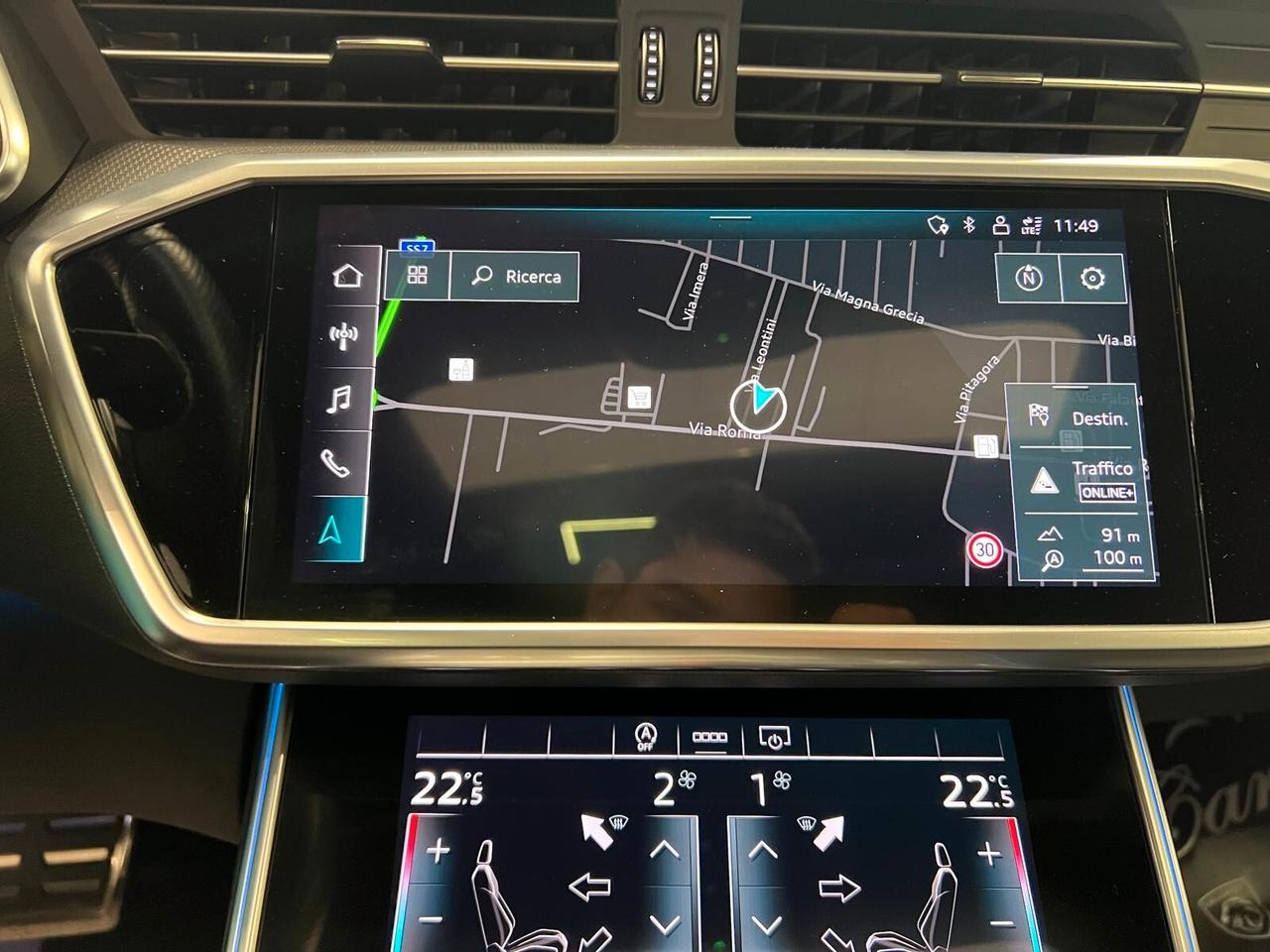 AUDI RS6 AVANT 4.0 V8 MHEV 600CV QUATTRO TETTO PELLE NAVI ANNO 2023