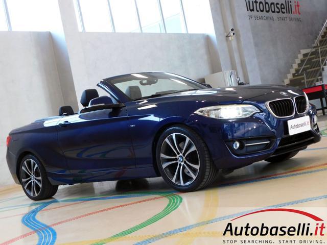 BMW 220 D CABRIO SPORT AUTOMATICA 190CV EURO 6B