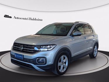 VOLKSWAGEN T-cross 1.0 tsi advanced 110cv del 2022