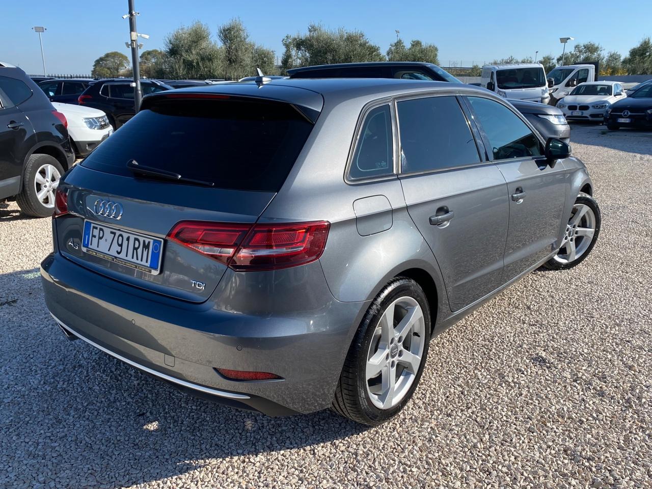 Audi A3 SPB 2.0 TDI S tronic Sport 150CV UNICO PROPIETARIO