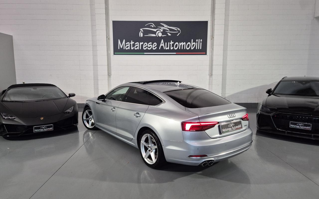 Audi A5 SPB 40 TDI 2.0cc 190cv Navi TettoApribile Cerchi18