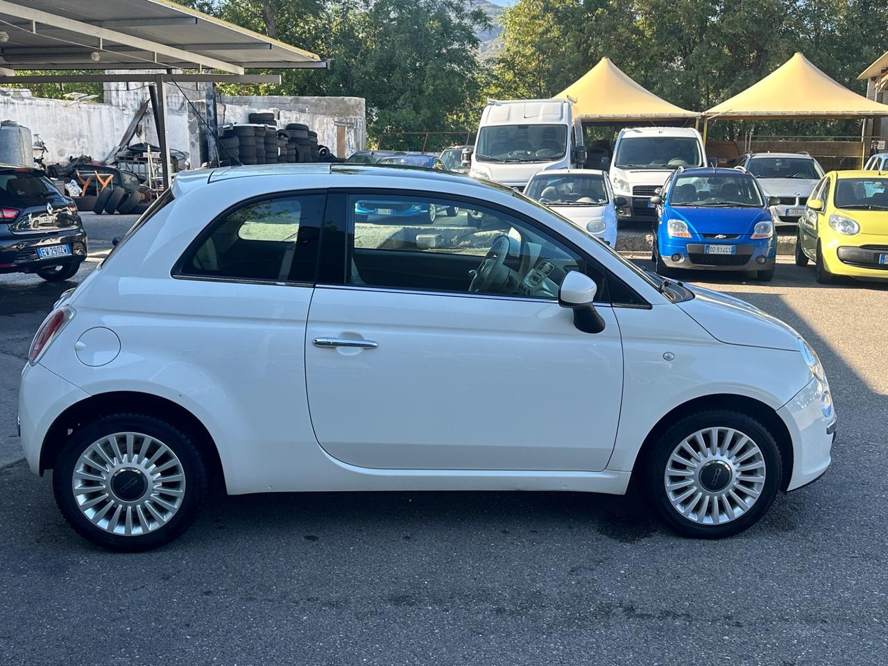 Fiat 500 1.2 Lounge panoramica