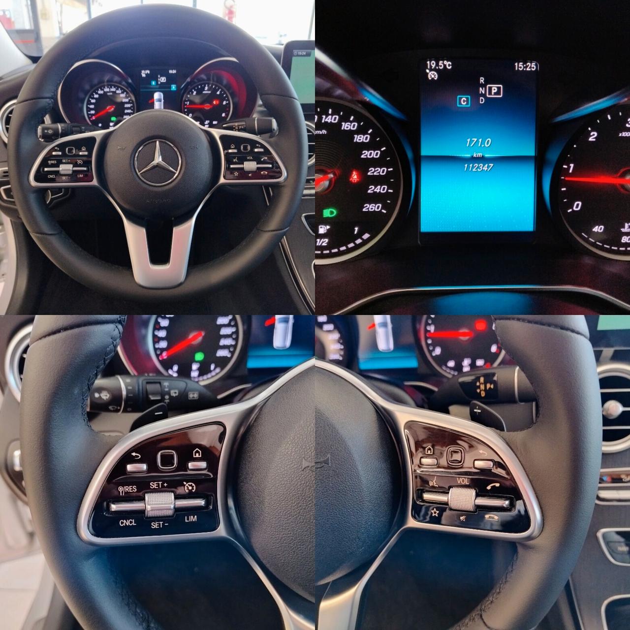 MERCEDES C220 d S.W. Auto Sport PLUS - TETTO RADICA SEDILI SPORTIVI