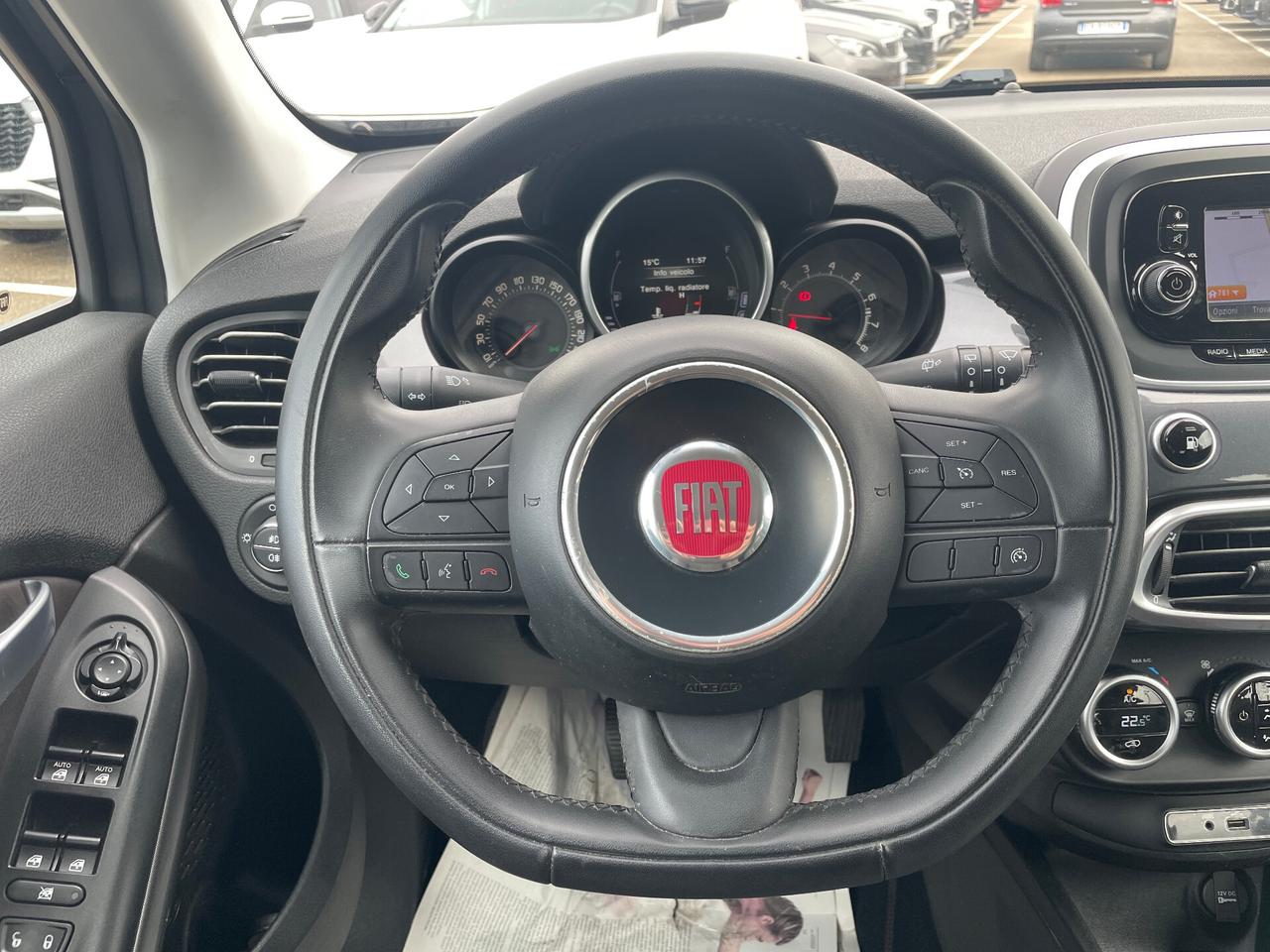 Fiat 500X 1.4 T-Jet 120 CV GPL Lounge-NAVIGATORE-PELLE-BIXENO