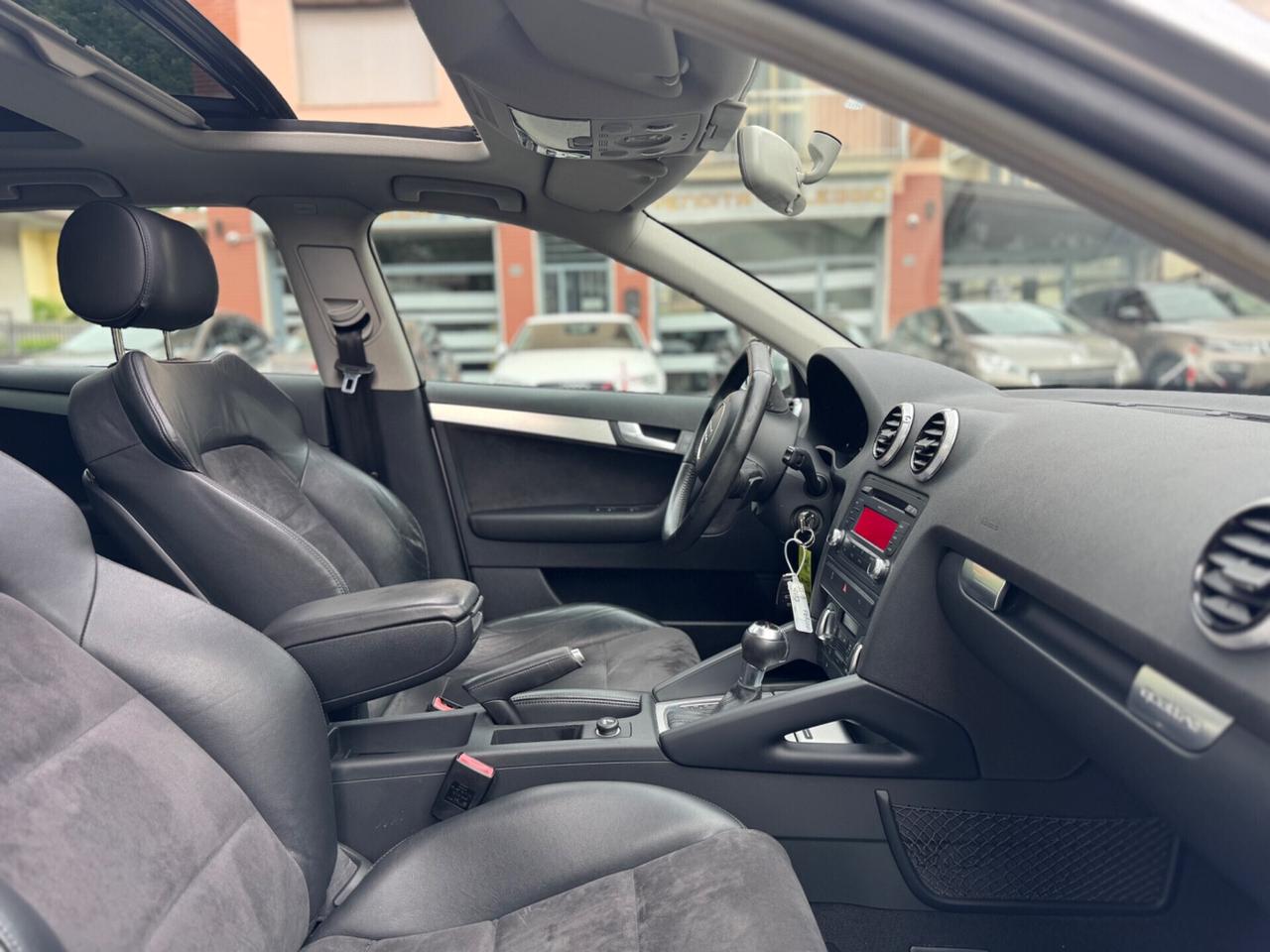 Audi A3 SPB 2.0 16V TFSI quattro S tronic S-line - CON TETTO APRIBILE - FULL OPTIONAL