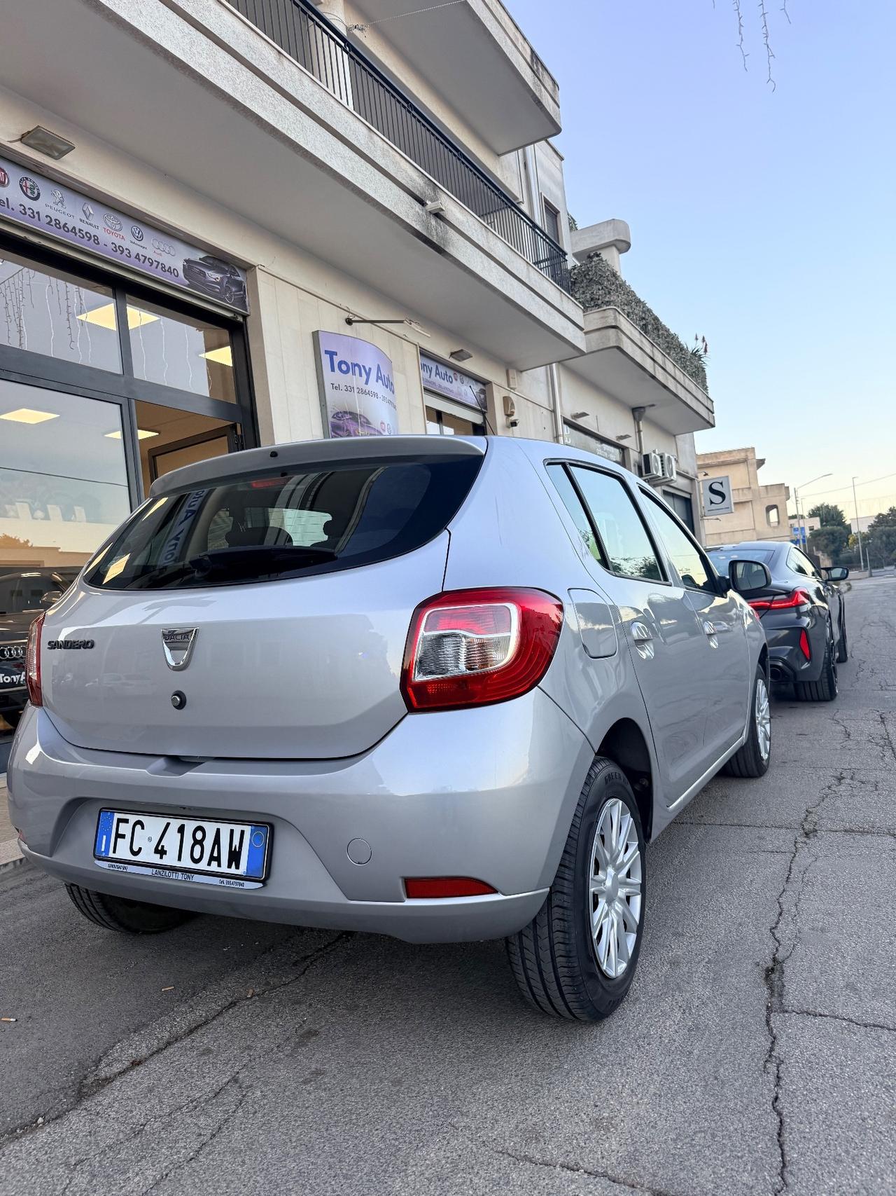 Dacia Sandero 1.2 BENZINA 2016 X NEO PATENTATI, 5 PORTE, CON NAVI,BLUETOOTH,CLIMA,KM CERTIFICATI