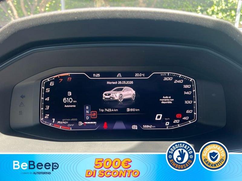 CUPRA Formentor 1.5 TSI DSG