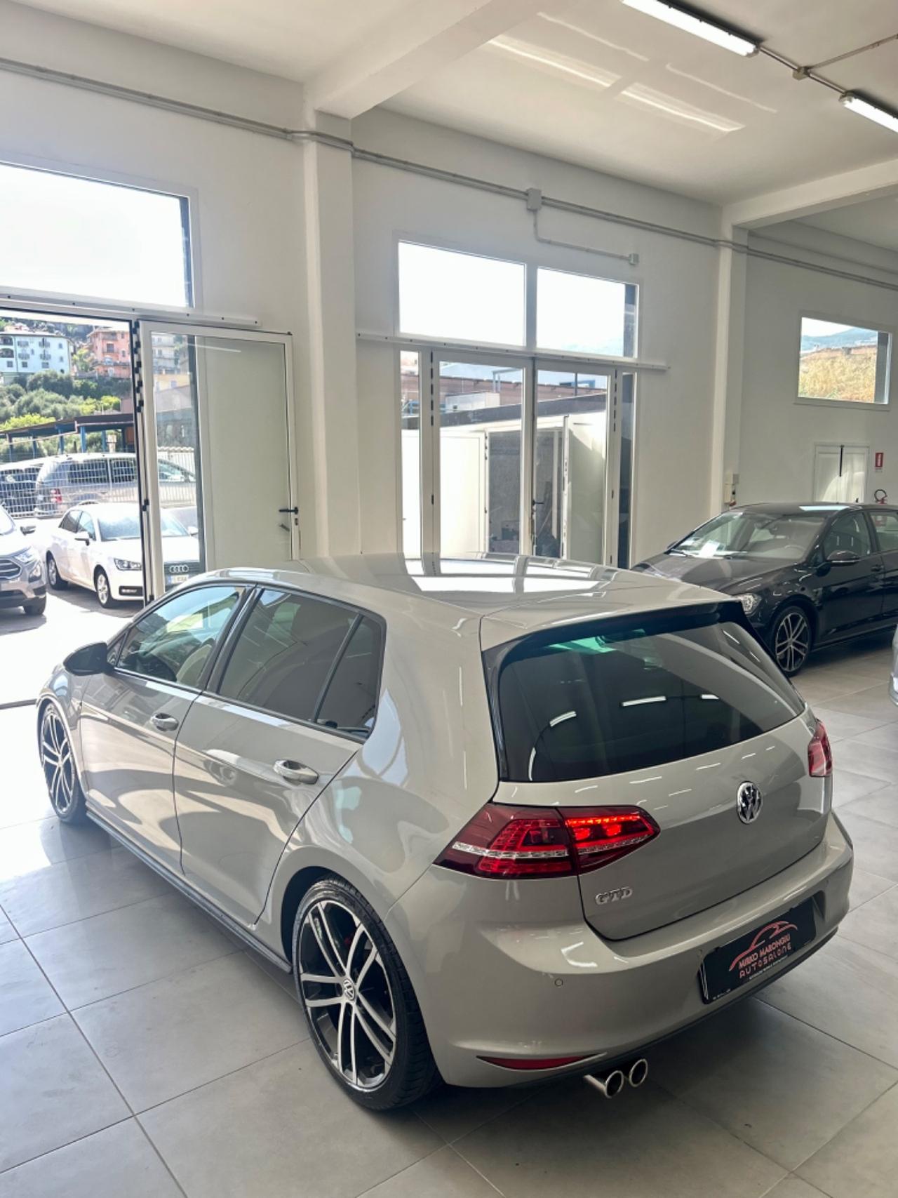 VW GOLF 7 GTD 2.0 TDI 184cv FINANZIABILE