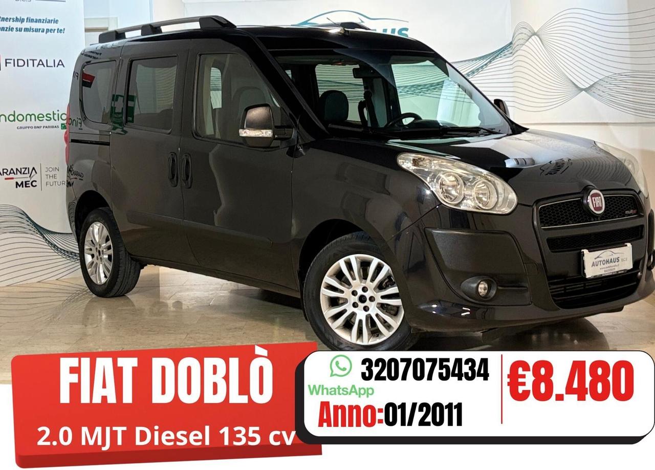 Fiat Doblò 2.0 MJT Diesel 135 cv Clima 5 posti