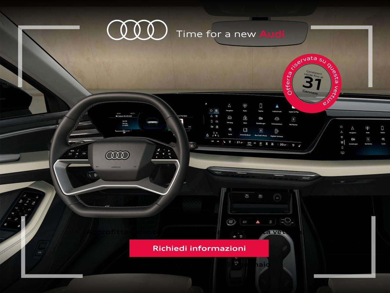 Audi A6 avant 2.0 tdi mhev + s line edition quattro 204cv s-tronic