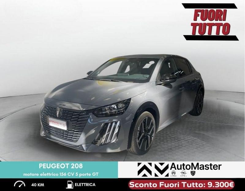 Peugeot 208 208 motore elettrico 156 CV 5 porte GT