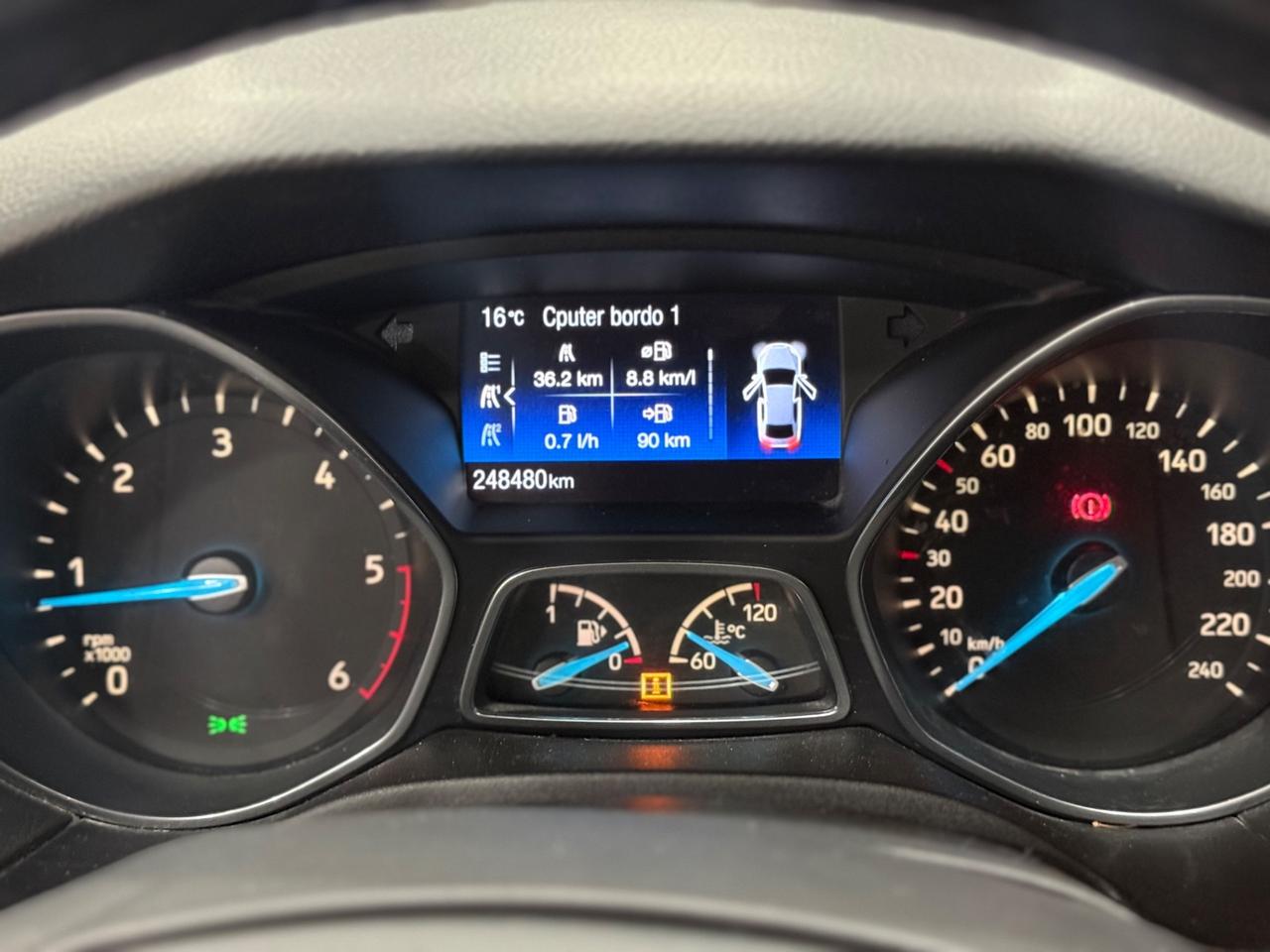 Ford Focus 1.5 titanium 2015 nuova