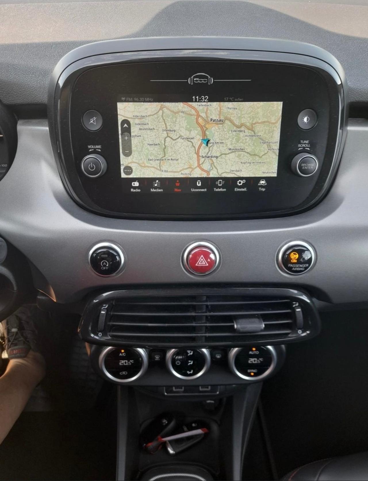 Fiat 500x 1.0 Benzina Sport Manuale Navi Camera pelle