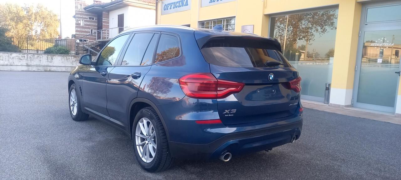 BMW X3 X DRIVE CC. 1.995 CV. 190 TURBODIESEL TRAZIONE INTEGRALE CON GANCIO DI TRAINO EURO 6C