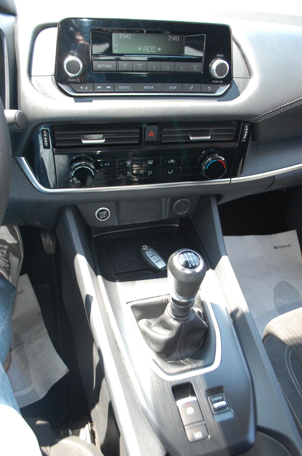 Nissan Qashqai 1.3 mhev Acenta 2wd 140CV Uff Italy Lega USB