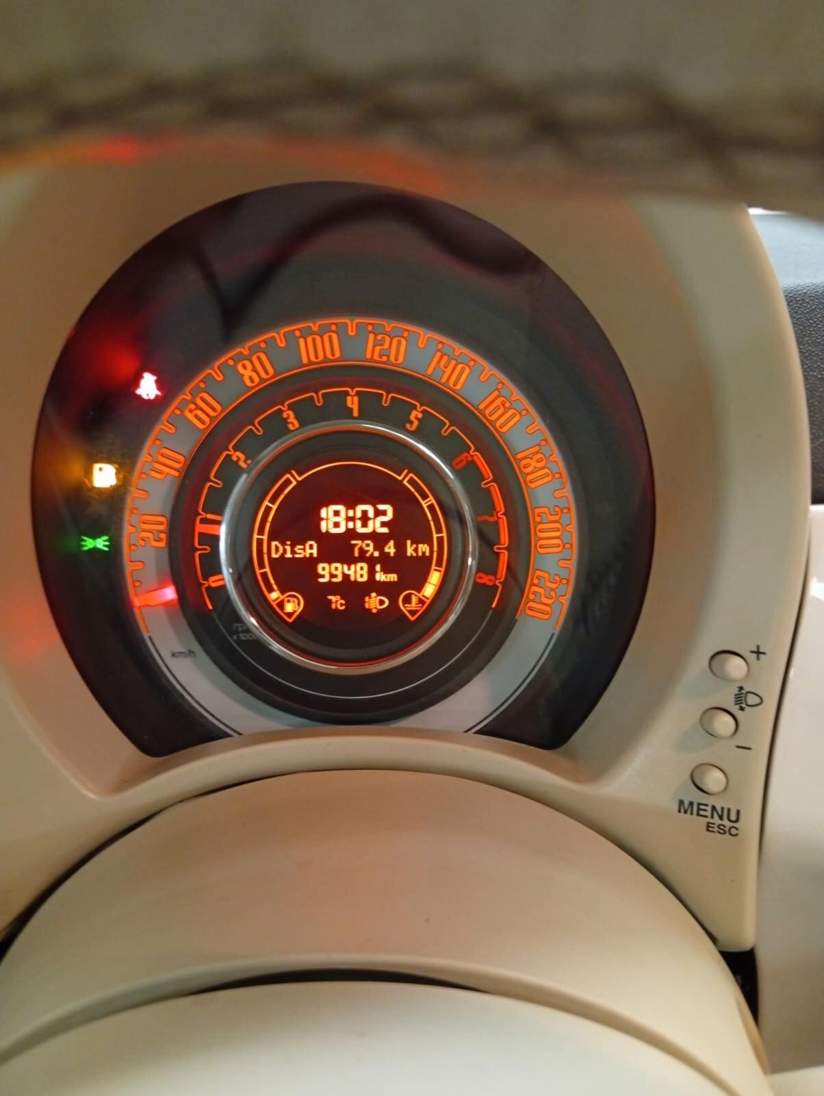 FIAT 500 ANNO 2009 BZ 1.2 ADATTA NEOPATENTATI KM 99 MILA