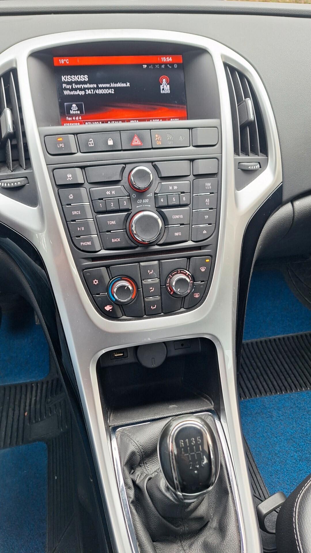 Opel Astra 1.4 Turbo 140CV 5 porte GPL Tech Cosmo