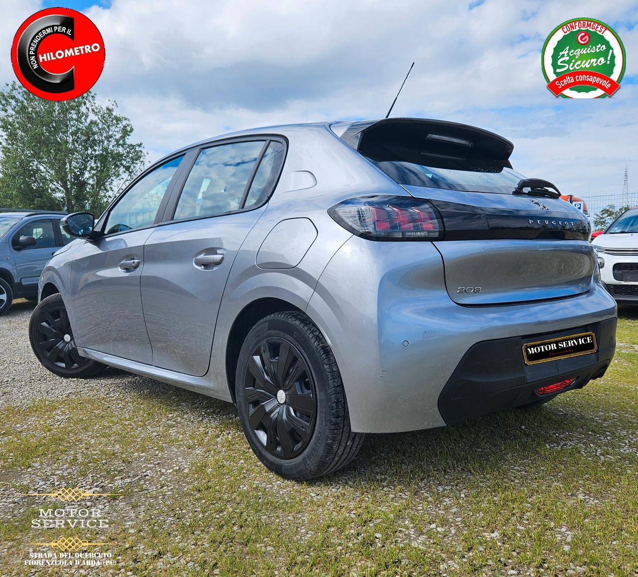 Peugeot 208 1.2 75 Benzina Unipro 48000km reali da 119€ mese
