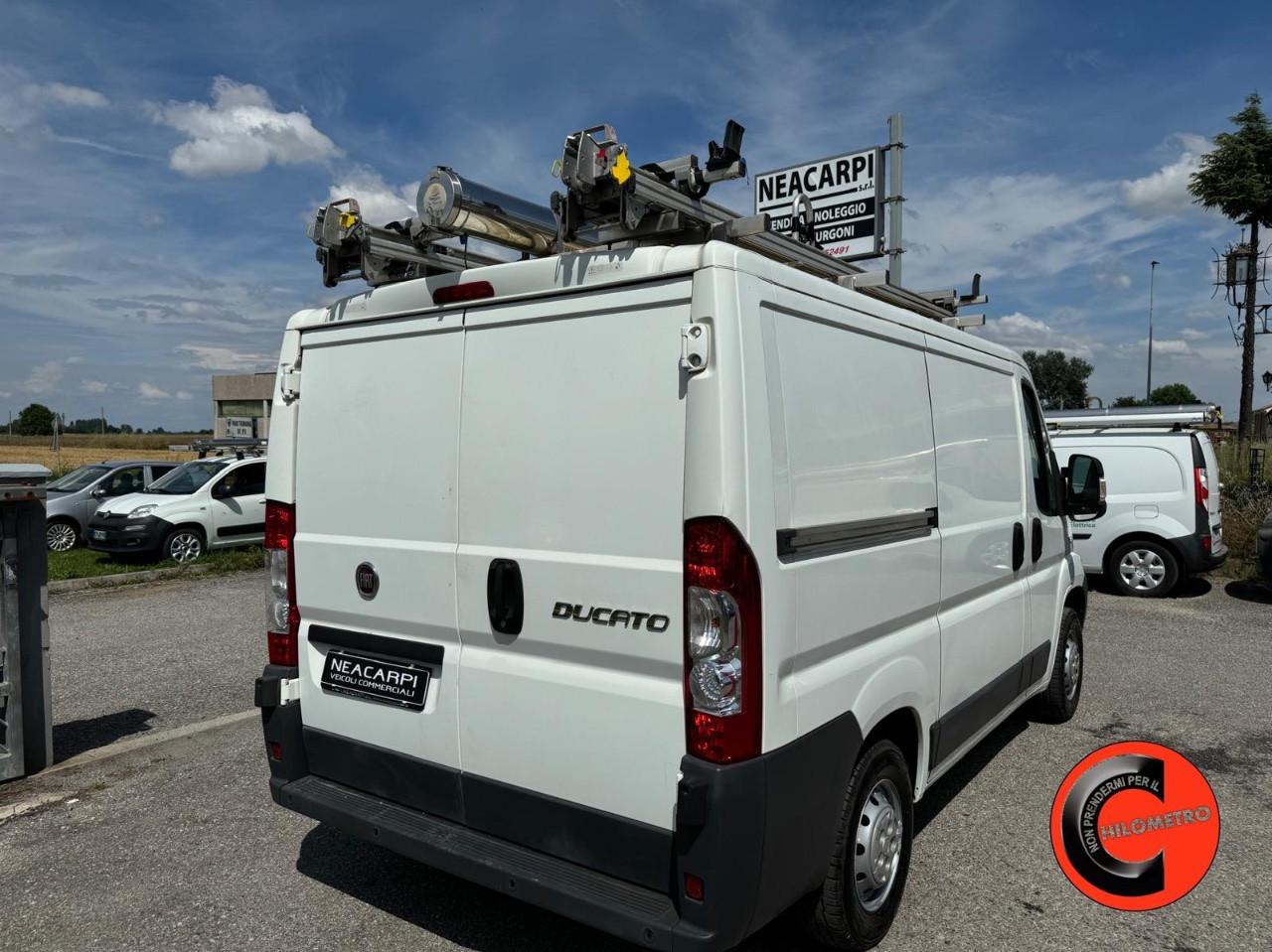 Fiat Ducato 33 2.3 MJT 130 CV ALLESTITO EX ENEL (PC-TN L1H1)SENSORI-POCHISSIMI KM!-PORTAPACCHI-