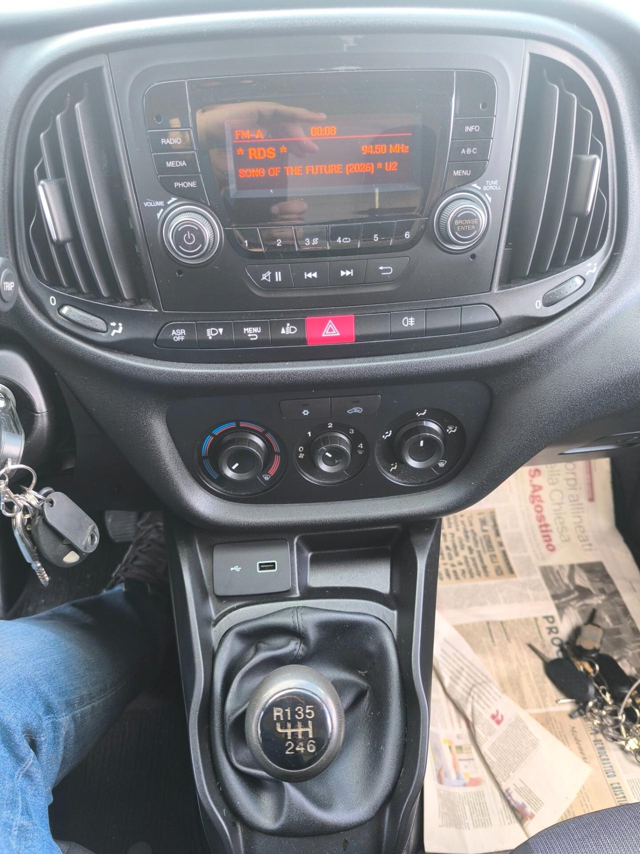 FIAT DOBLÒ 1.6 DIESEL MAXI 1 PROPIETARIO KM 123000