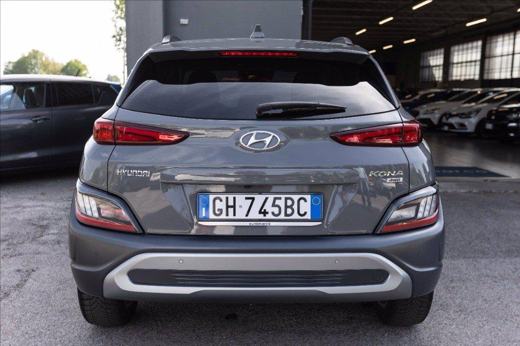 HYUNDAI Kona 1.6 crdi 48V Xline 4wd 136cv dct del 2021
